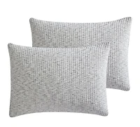 Hometrends Flynn Waffle 5 piece Comforter Set, Available in Double/Queen,King