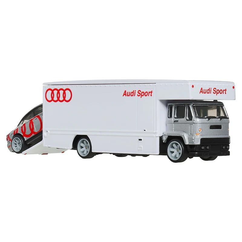 Hot Wheels Team Transport Camion et voiture de course