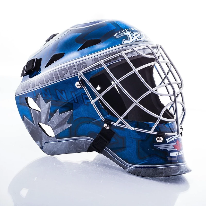 Franklin Sports LNH Masque de gardien Jets de Winnipeg GFM 1500 Masque de gardien Jets