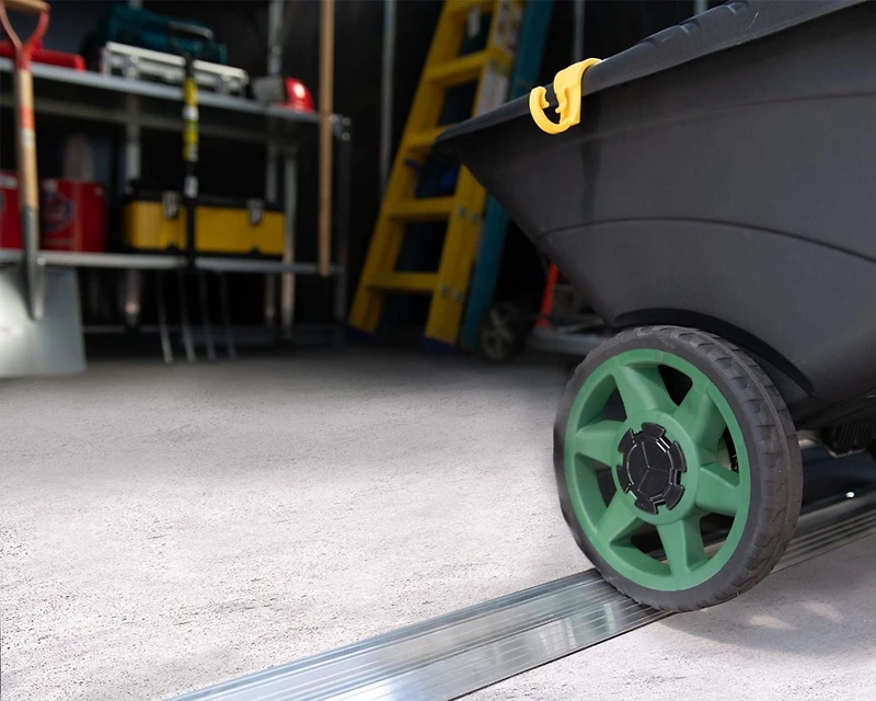 CANOPIA by PALRAM Yukon 11 ft. x 9 ft. Dark Grey Storage Shed / Garage