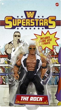 WWE Superstars The Rock Action Figure (FR)