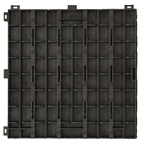 EcoTrend 12" x 12" Interlocking Balcony & Deck Tiles, 6-pack, Made with recycled materials