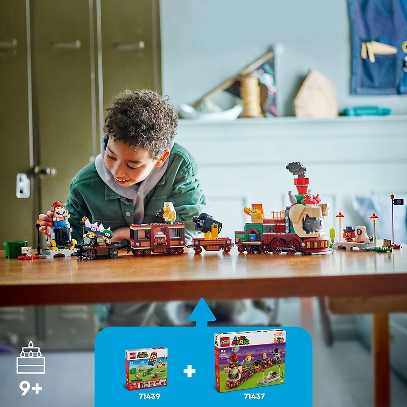 LEGO Super Mario Le train Grabuge Express 71437 Ensemble de construction (1392 pièces)