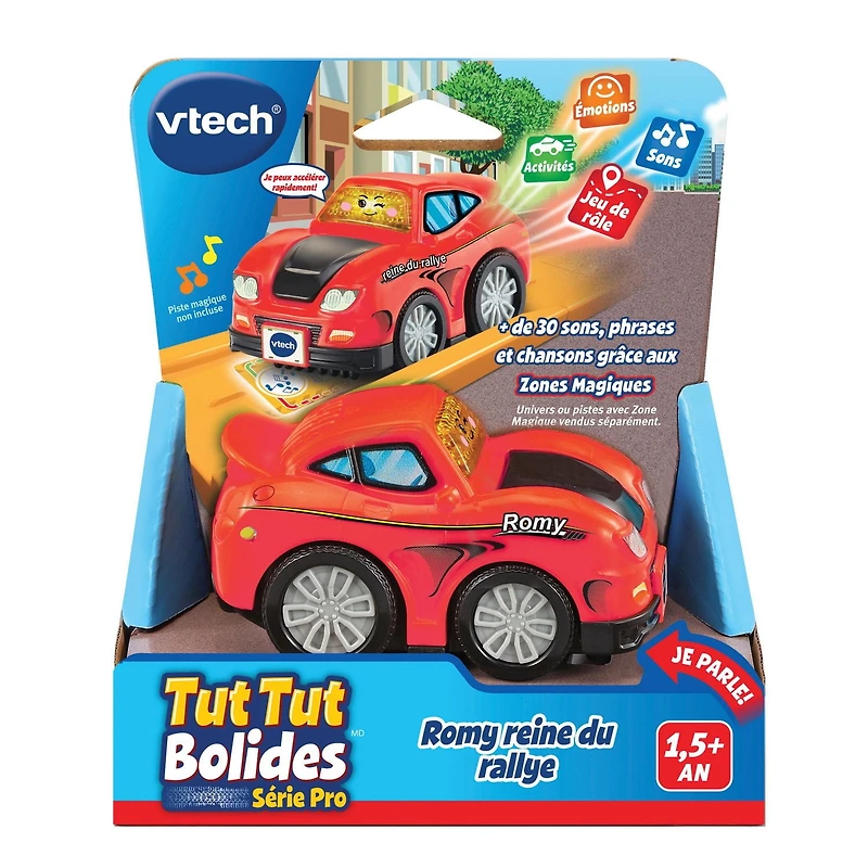 VTech Go! Go! Smart Wheels® Quick Sports Car - French Version, 1-5 Years