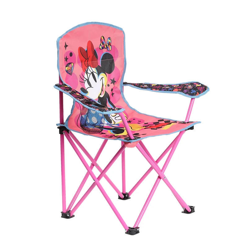 Danawares Minnie Mouse Youth Camping Chair with Cup Holder - Polyester