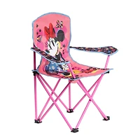 Danawares Minnie Mouse Youth Camping Chair with Cup Holder - Polyester