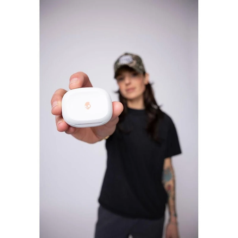 Skullcandy Smokin' Buds XT - Écouteurs sans fil Orange Os Lumineux