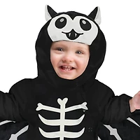Costume de chauve-souris squelette guirlande de fanions, Costumes d'Halloween pour bébé, Taille pour bébé 0-6 mois Taille: 0-6M