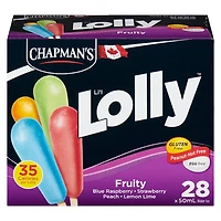 Chapman's Low Calorie Fruity Li'l Lolly in a Box 28 x 50 ml