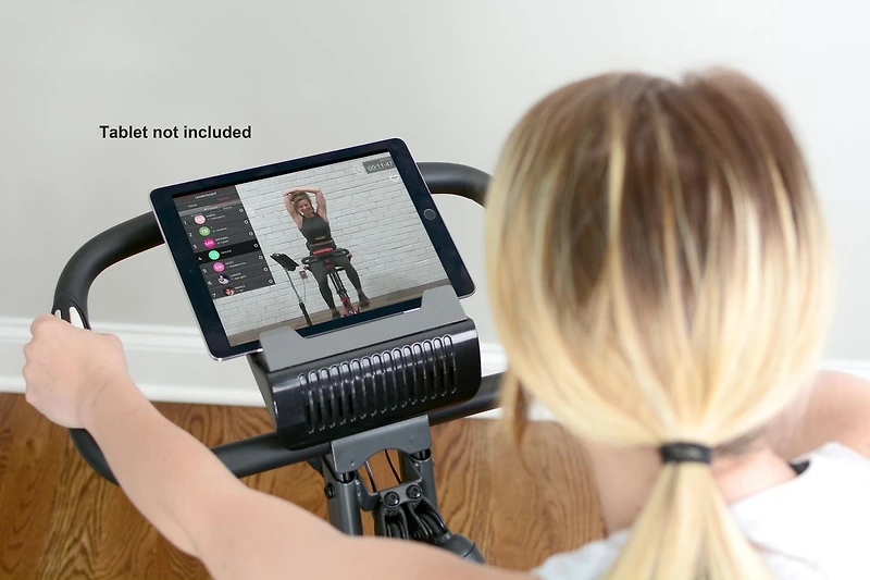 Echelon Flex Ultra Folding Upright and Recumbent Bike with LCD display and FREE 30-day trial of Echelon FitPass membership - Black