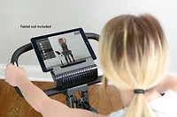 Echelon Flex Ultra Folding Upright and Recumbent Bike with LCD display and FREE 30-day trial of Echelon FitPass membership - Black