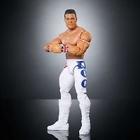 WWE Monday Night War Elite Collection British Bulldog Action Figure with Accessories & Build-a-Figure Parts
