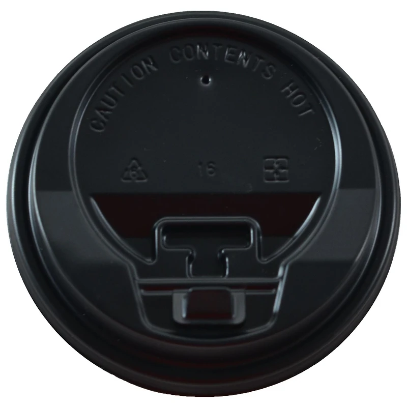 Gobelets à café à double paroi en papier, 10oz, Noir,& Couvercle en dôme, Noir, total de 50 gobelets et 50 Couvercles