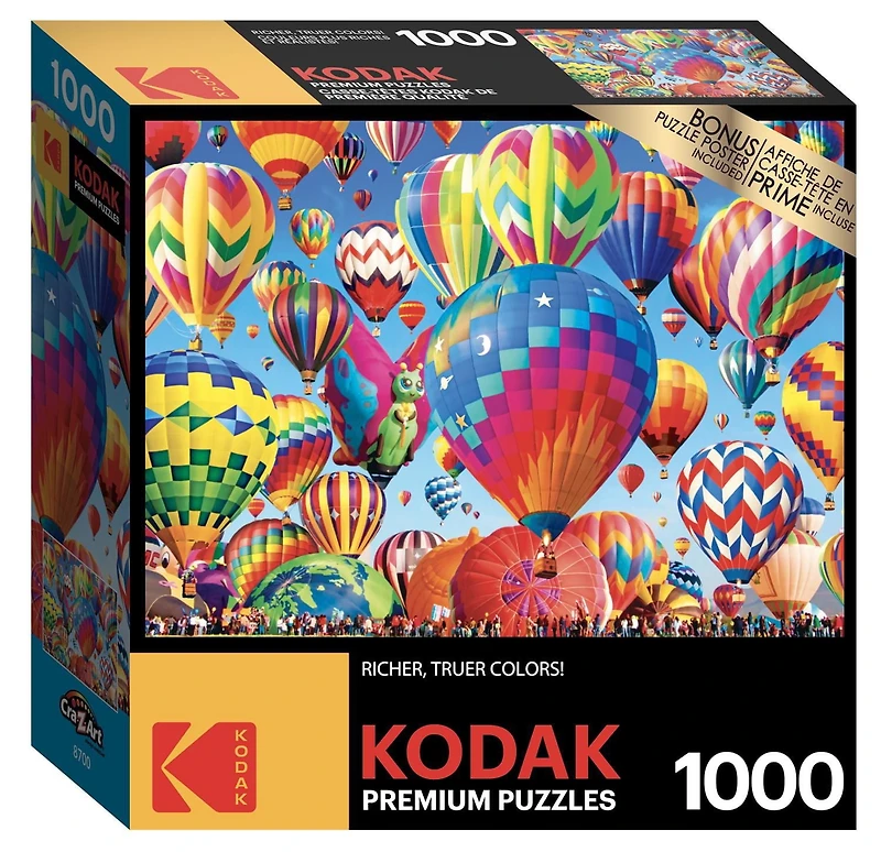 Puzzle 1000 pièces Kodak - Ballooning Fun