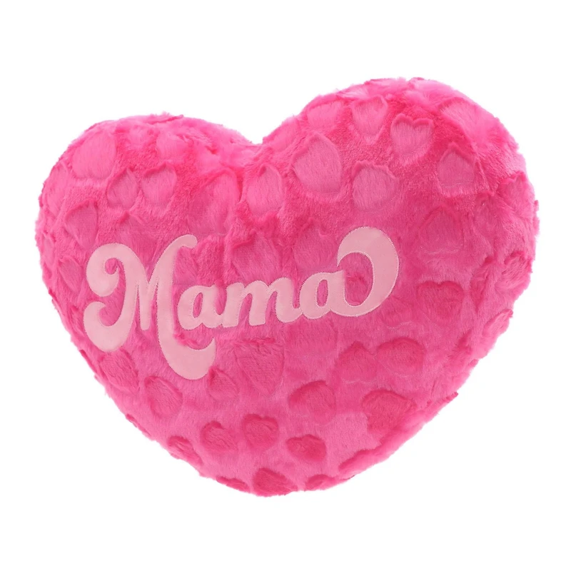 Mother's Day Mama Pink Heart Pillow