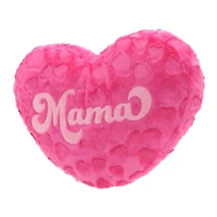 Mother's Day Mama Pink Heart Pillow