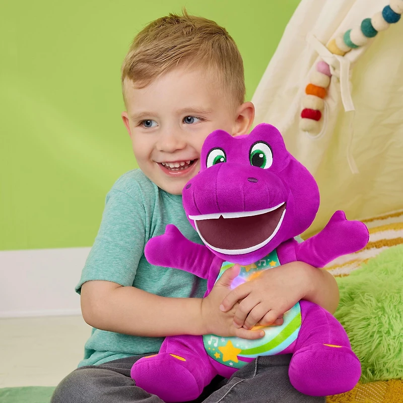 Fisher-Price  Barney’s World  Barney Cur Lumineux, multilingue Âges 2+