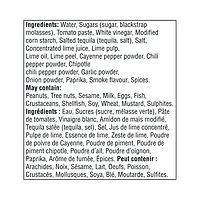 Sauce barbecue à la tequila corsée et fumée Notre Excellence 375 ml