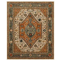 Mohawk Home Coleman Spice Polyester Area Rug