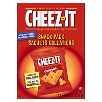 Cheez-It*  Baked Snack Crackers Original 28g, 12 count Snack Pack