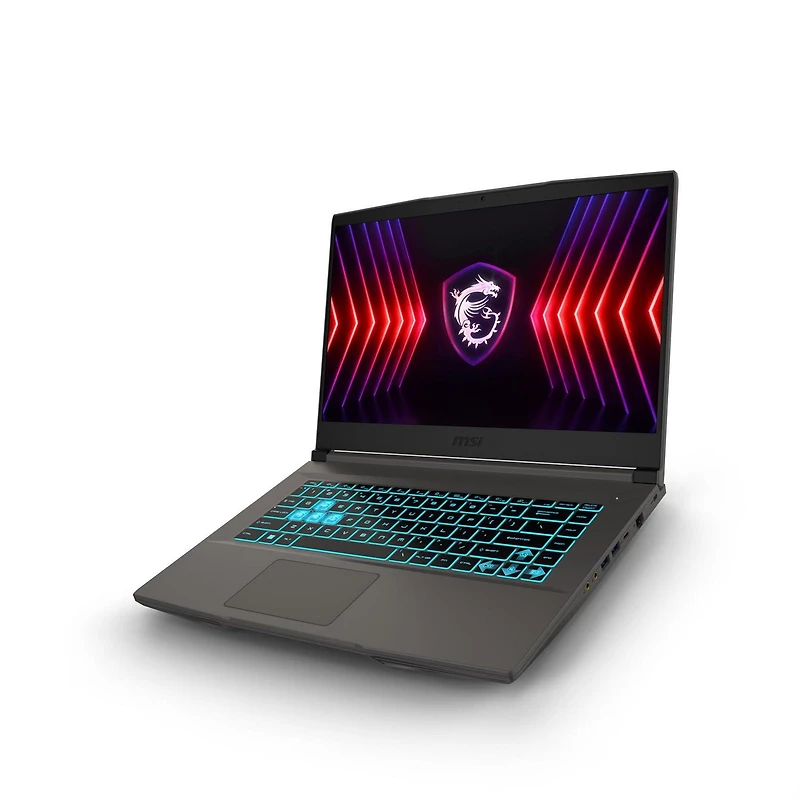 MSI Thin 15 15.6" 144Hz Gaming Laptop, Intel i5-12450H, RTX2050, 8GB DDR4, 512GB SSD, Win 11 Home