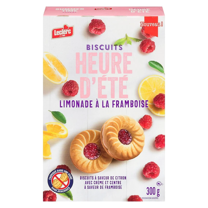 Leclerc Summer Time Raspberry Lemonade Cookies
