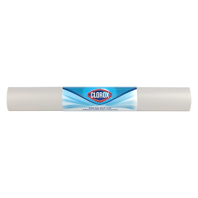 Revêtement d'étagère Solid Grip avec Clorox®, Blanc, 50.8 cm x 1.8 m (20 po. x 6 pi.)