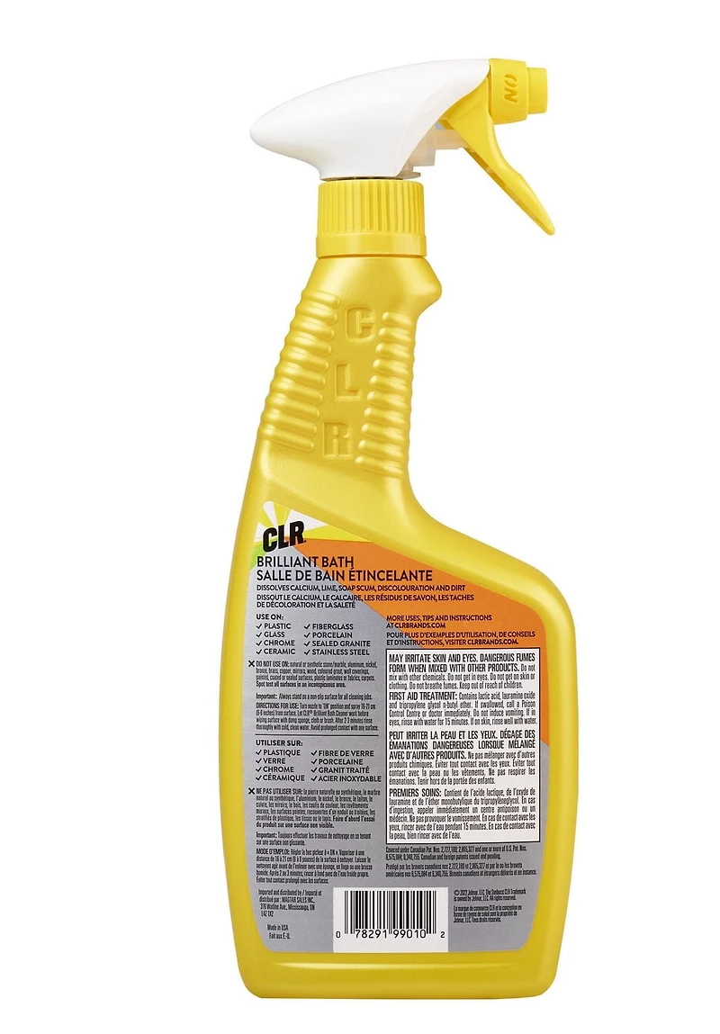 CLR Brilliant Bath, 760 mL<br>Bath & Kitchen Cleaner