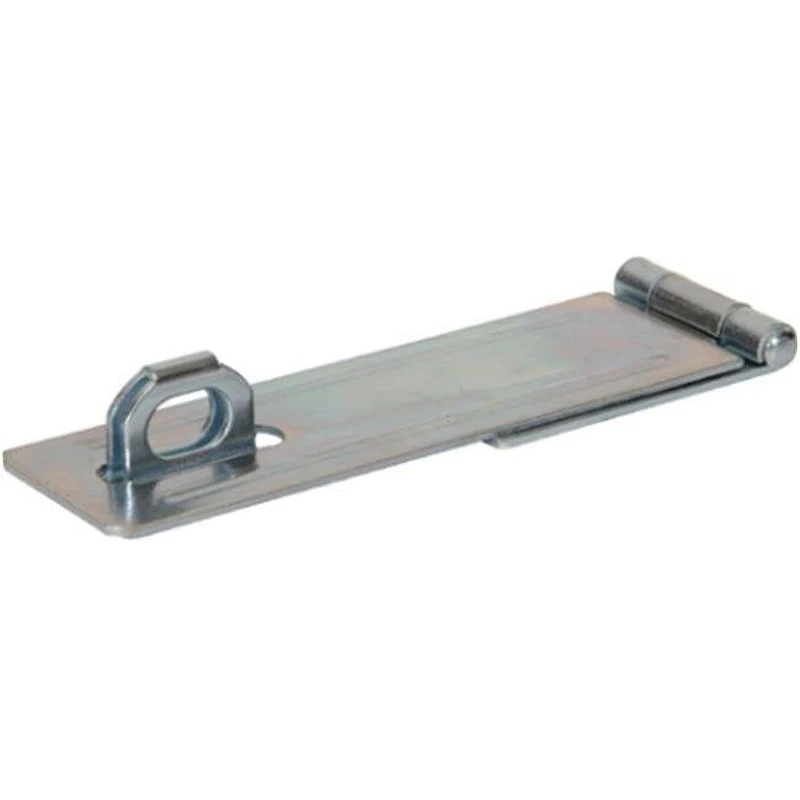2-1/2" HASP 1 P, 2-1/2" Staple Safety Fixed Latches, Zinc Plated (2-Pack)