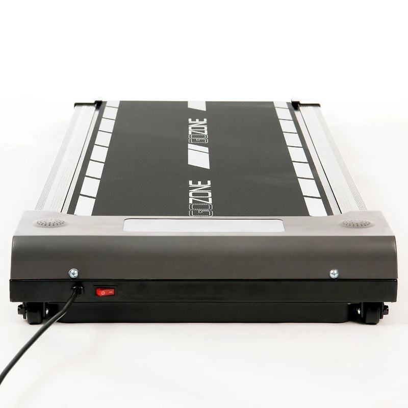 GoZone Under Desk Treadmill, Compact Walking Pad for Home and Office, Black/Grey, With wireless remote