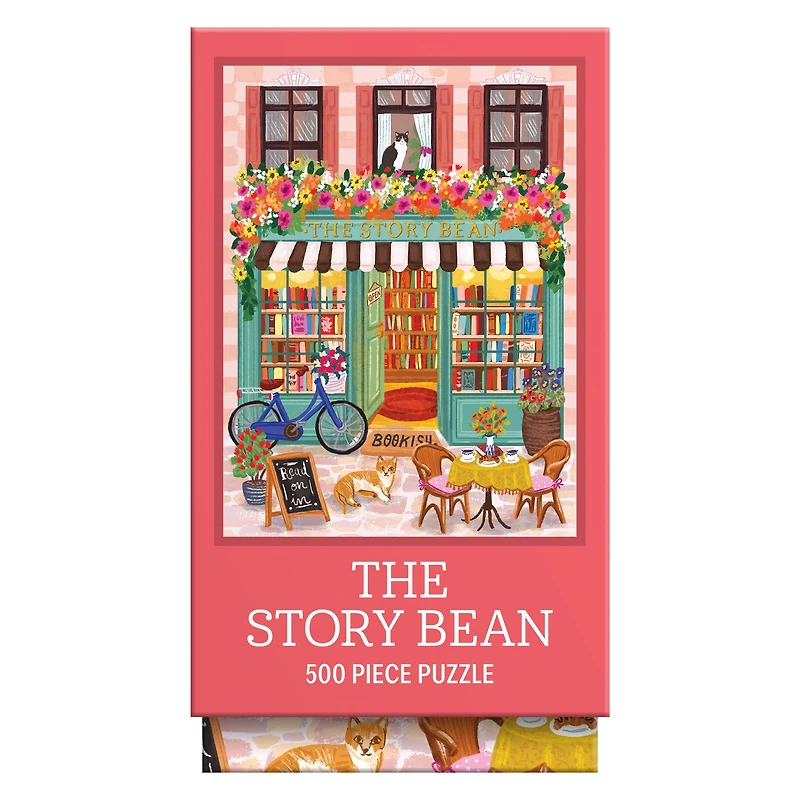 RoseArt - Vertical Visions 500-Piece -The Story Bean- Adult Interlocking Puzzle