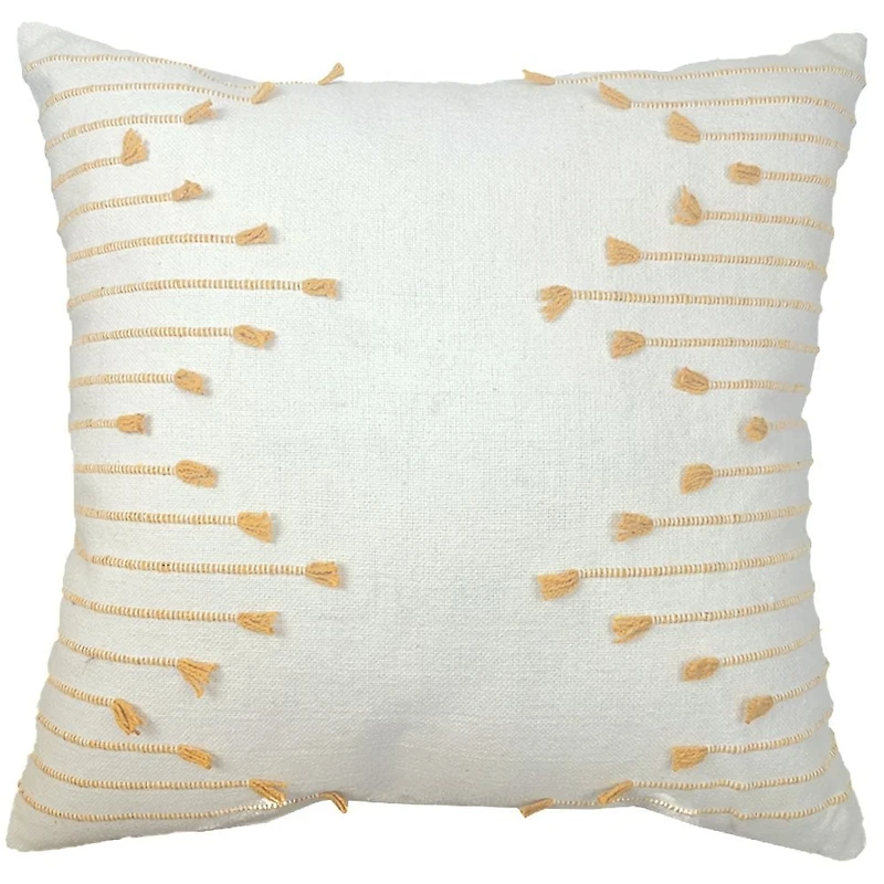 hometrends Alpine Yellow Decorative Pillow