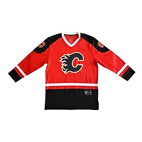Chandail à manches longues pour hommes des Flames de Calgary de la LNH