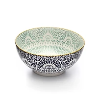 Bol Paisley 20 cm, bleu