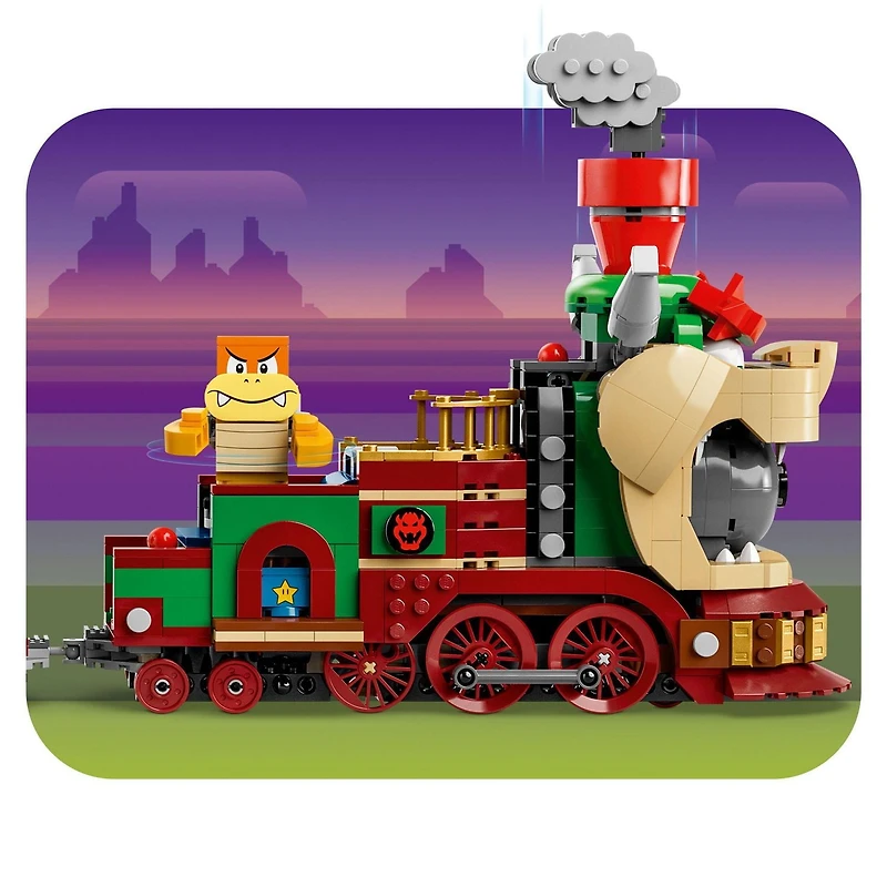 LEGO Super Mario The Bowser Express Train Toy Playset, Nintendo Birthday Gift for Kids, Mario Toys, 71437