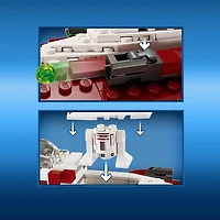 LEGO Star Wars Le Jedi Starfighter d’Obi-Wan Kenobi 75333 Ensemble de construction (282 pièces) Comprend 282 pièces, 7+ ans