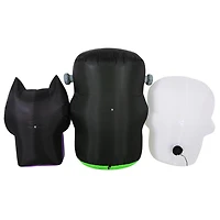 Occasions 6’ Inflatable Monster Trio – Halloween Outdoor Decoration