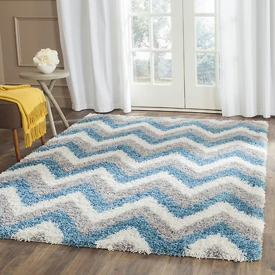 Safavieh Shag Kids Willis Tapis Rayé