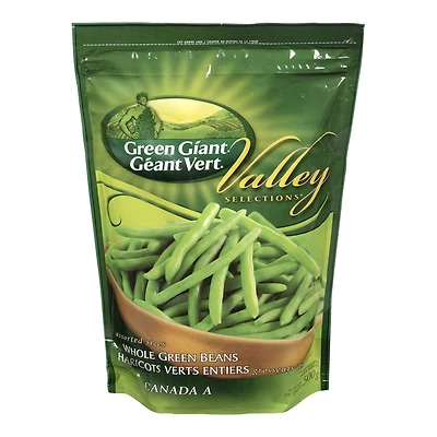 Valley Selections* Whole Green Beans. Grown & Packed In Canada