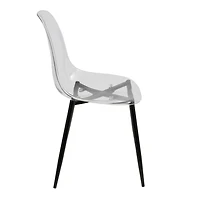 Chaise de salle à manger moderne milieu-du-siècle Clara, de LumiSource