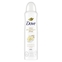 Dove sans aluminium Désodorisant pour Tout le Corps pour femmes avec 1/4 d'hydratants parfum lait d'avoine et vanille pour une peau douce et confortable 113g
