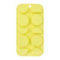 Bac à glaçons en silicone en forme d'agrumes à 10 cavités Mainstays, 8 x 4 pouces, 1 pièce