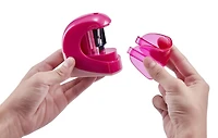 Pen + Gear Taille-crayon à piles avec 2 piles AA, Rose