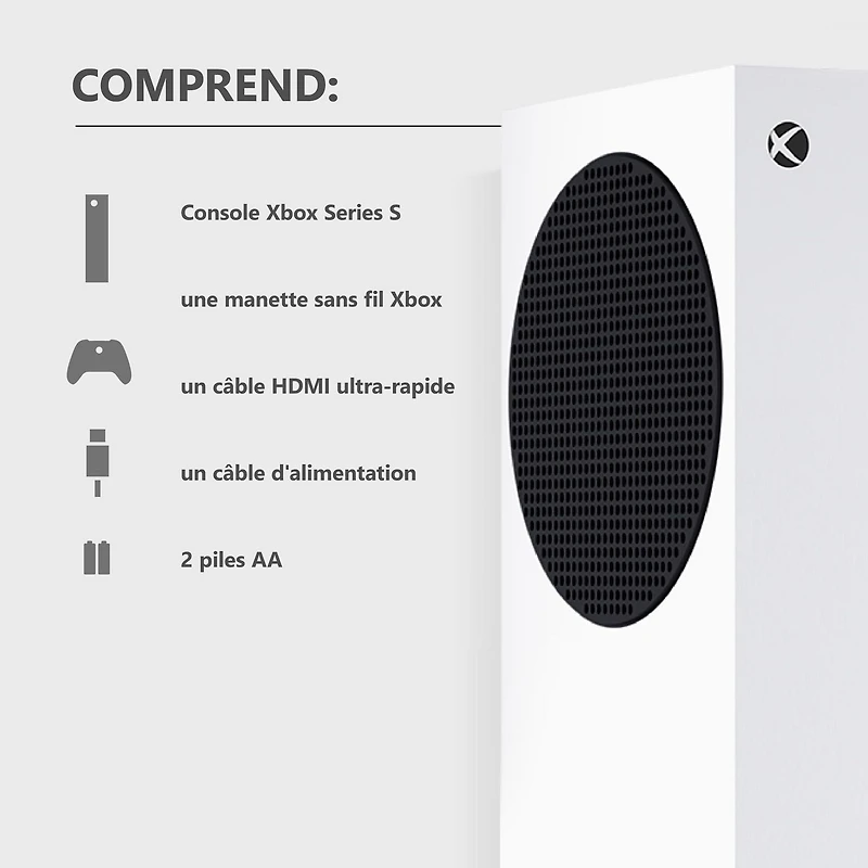 Xbox Series S - 1TB - Robot White - Digital Edition (no disk)