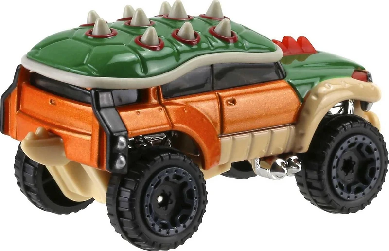 Véhicule Bowser Super Mario Hot Wheels à l’échelle 1/64