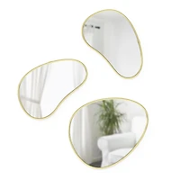 Umbra Miroirs Hubba Pebble, Lot de 3