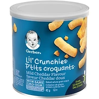 GERBER® LIL’ CRUNCHIES®, Mild Cheddar, Toddler Snacks 42 g, 42 GR
