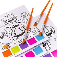 Magic Paint Posters, 10 Paper Sheets with 4 Brushes, Ages 3+, Party Favors, by Way to Celebrate