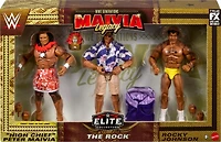 WWE Elite Action Figure The Rock WWE Generations: Maivia Legacy 3-Pack