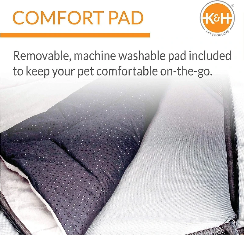 K&H Travel Safety Porte-avions Gray Moyen